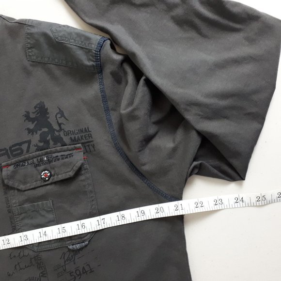 Project Raw Sage Green Long Sleeve T-shirt - Picture 8 of 16